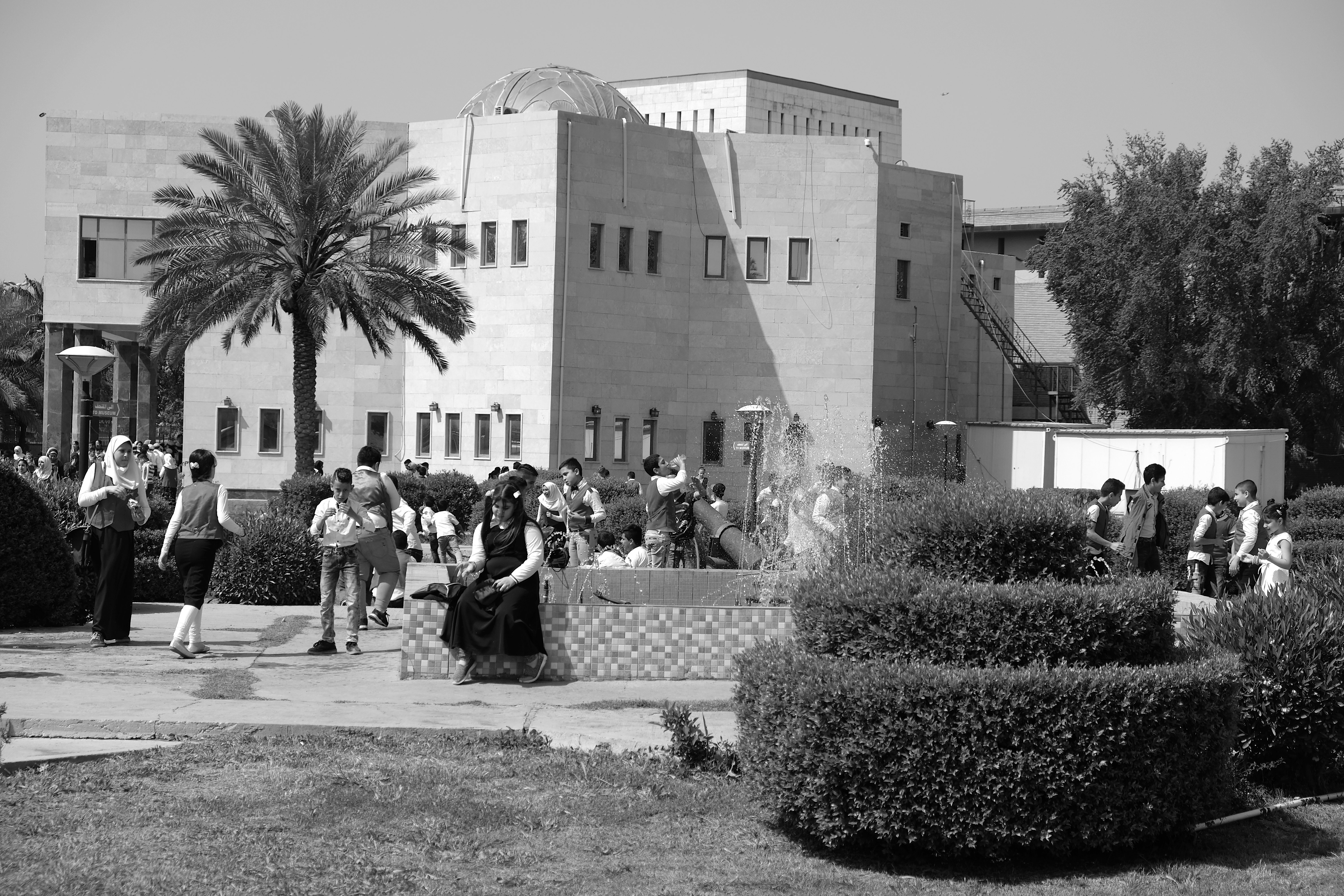 Scolaresche al museo archeologico nazionale dell’Iraq (Iraq Museum, 2017)